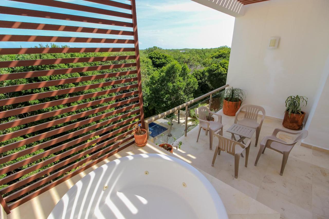 Exceptional 2Story Penthouse With Hot Tub And Rooftop Terrace In Bahia Principe Akumal Dış mekan fotoğraf